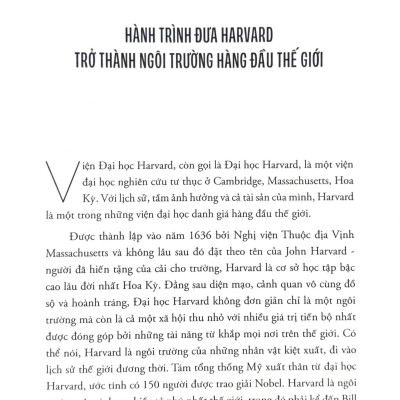 Kiến Tạo Harvard Hiện Đại