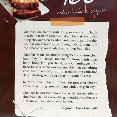 Sách - 100 Món Bánh Ngon