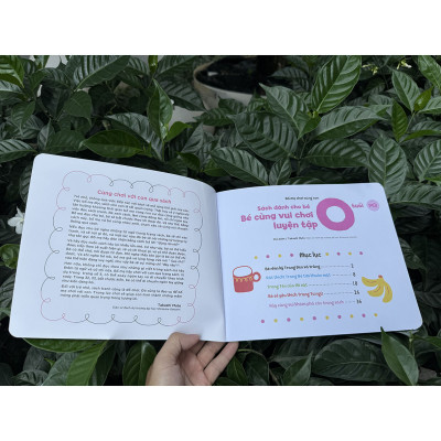 Sách dành cho bé 0 tuổi - Bé cùng vui chơi luyện tập - Sách vui chơi tương tác "Bé bước đầu khám phá"