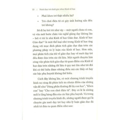 Sách - Nuôi Dạy Trẻ Dưới Góc Nhìn Kinh Tế Học