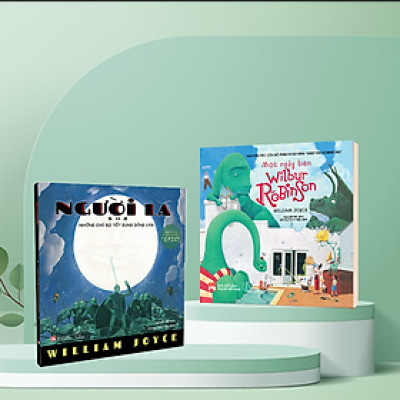 Combo sách - Một ngày bên Wilbur Robinson và sách Người lá và những chú bộ tốt bụng dũng cảm