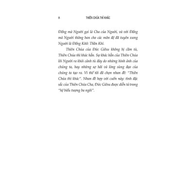 Sách - Thiên Chúa Thì Khác - Bayard Việt Nam