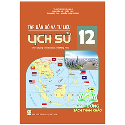 Sách - Tập Bản Đồ và tư liệu lịch sử 12 ( theo chương trình GDPT 2018 )