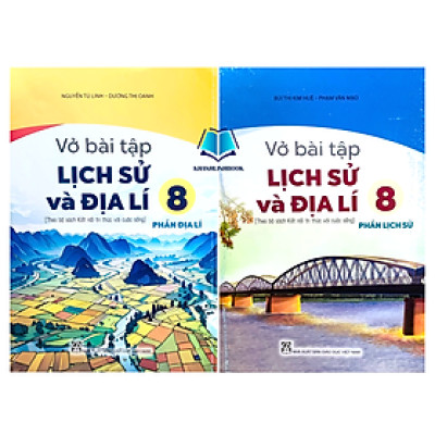 Sách - Combo Vở bài tập lịch sử và địa lí 8 - phần địa lí + Lịch sử (kết nối)