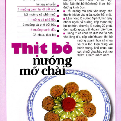 60 Món Ăn Được Nhiều Người Ưa Thích - Món Bò