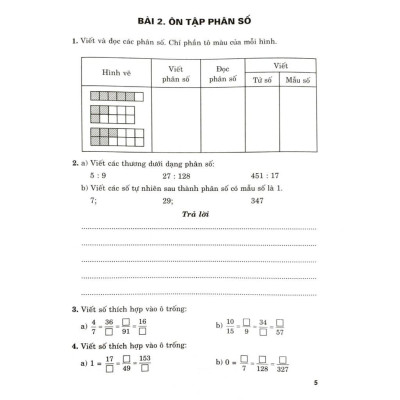 Sách - Vở Bài Tập Nâng Cao Toán Lớp 5 - Tập 1 - Bám Sát SGK Chân Trời Sáng Tạo - Hồng Ân