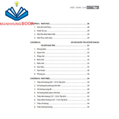 Sách - Việt Nam sử lược (bìa cứng) - tái bản