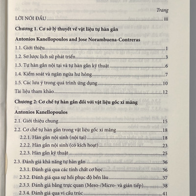 Sách - Vật Liệu Xây Dựng Tự Hàn Gắn - Các Lý Thuyết Cơ Bản, Quan Trắc Và Ứng Dụng Quy Mô Lớn