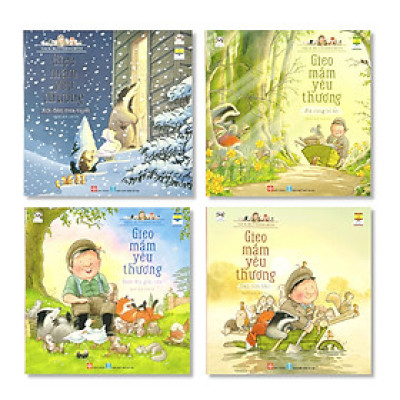 Bộ Sách - Gieo Mầm Yêu Thương - Bộ 4 cuốn