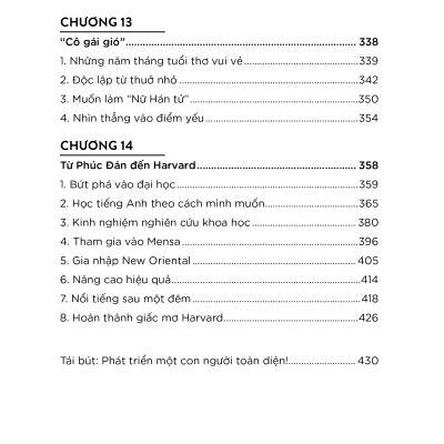 Kì Tích Giáo Dục Gia Đình - Con Đường Đến Harward Của Cô Gái Trương An Kỳ