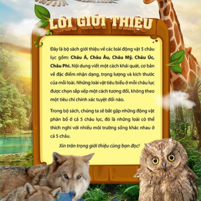 Khám Phá Động Vật 5 Châu - Châu Âu 