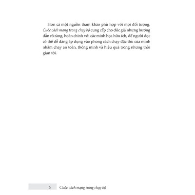 CUỘC CÁCH MẠNG TRONG CHẠY BỘ