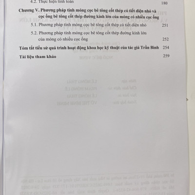 Sách - Phương Pháp Mới Tính Các Loại Móng Trụ Ống Và Móng Cọc Bê Tông Cốt Thép Đường Kính Lớn Trên Nền Đất Phi Tuyến