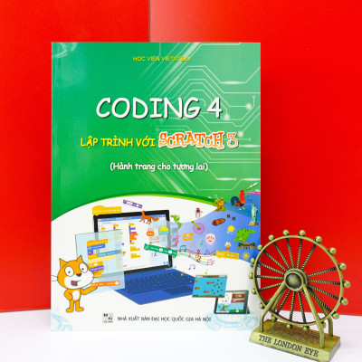 Sách Coding 4 Lập trình với Scratch 3 (Dành cho học sinh lớp 4)
