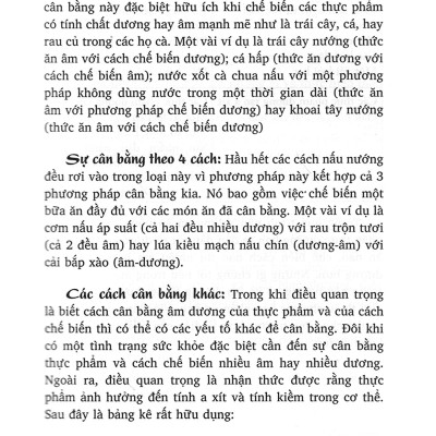 Nấu Ăn Thực Dưỡng Cơ Bản - Các Qui Trình Nấu Rau Củ Và Cốc Loại