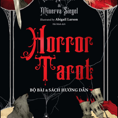 Sách - Boxset Horror Tarot Việt Hóa (Bộ Bài + Sách Hướng Dẫn)