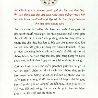 Ăn Gì Khi Nào - Chiến Lược Cải Thiện Sức Khỏe Và Đời Sống Bằng Thực Phẩm