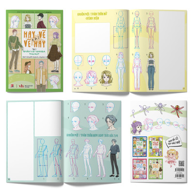 Hay Vẽ Thì Vẽ Hay - Tập 4 - Nhân Vật Manga Thu Hút 