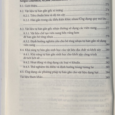 Sách - Vật Liệu Xây Dựng Tự Hàn Gắn - Các Lý Thuyết Cơ Bản, Quan Trắc Và Ứng Dụng Quy Mô Lớn
