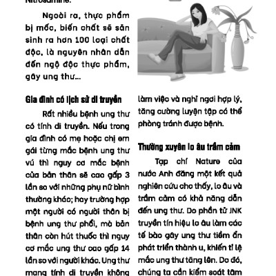 Phòng Chống Ung Thư Thật Là Đơn Giản