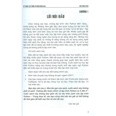 Kỹ Thuật Lập Trình Python Nâng Cao