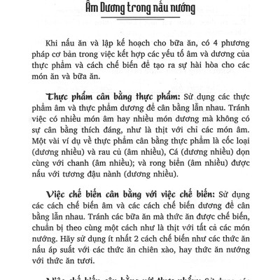 Nấu Ăn Thực Dưỡng Cơ Bản - Các Qui Trình Nấu Rau Củ Và Cốc Loại