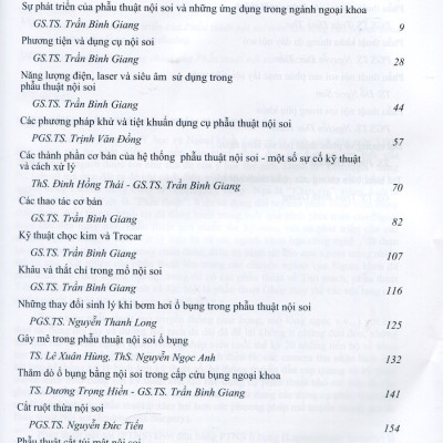 Sách - Bài giảng Phẫu thuật Nội soi cơ bản (Xuất bản 2022)