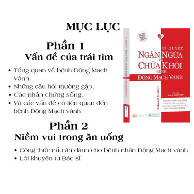 Sách Dinh dưỡng toàn phần: Bí quyết ngăn ngừa và chữa khỏi bệnh động mạch vành