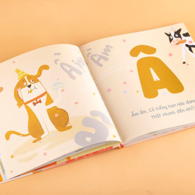 123 Thổi Nến Mừng Sinh Nhật - Sách Bảng Chữ Cái Tiếng Việt