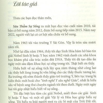 Sâu Thẳm Sự Sống (Tái Bản 2023)