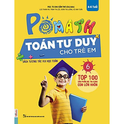 POMath-Toán tư duy cho trẻ em tập 6-Sách học toán tư duy toán- Toán tư duy cho trẻ em từ 4 – 6 tuổi-Mcbooks