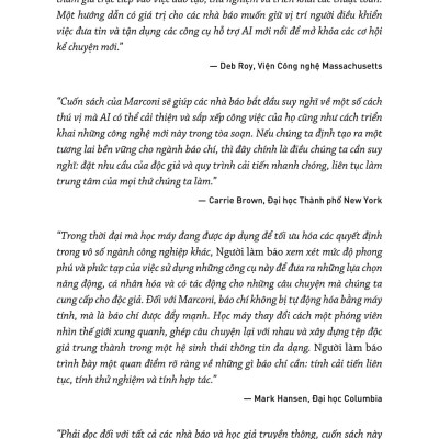 Sách - Người Làm Báo - Trí Tuệ Nhân Tạo Và Tương Lai Của Báo Chí