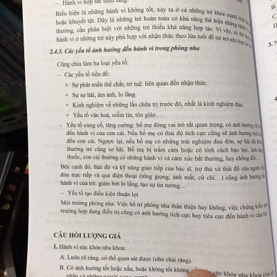 Khoa học hành vi trong răng hàm mặt