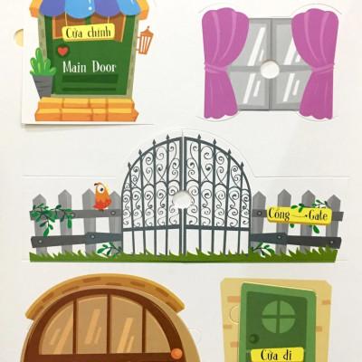 Sách Lift The Flap - Lật Mở Khám Phá - 100 Từ Đầu Tiên Về Thế Giới Quanh Em