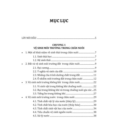 Vệ Sinh Môi Trường Trong Chăn Nuôi