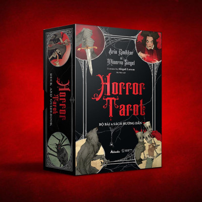 Sách - Boxset Horror Tarot Việt Hóa (Bộ Bài + Sách Hướng Dẫn)