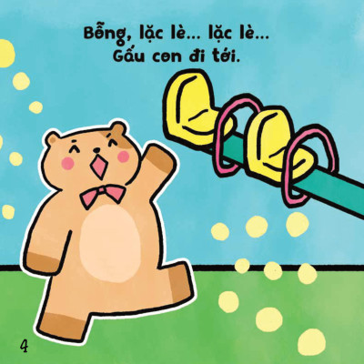 Sách Ehon Bé Vui Bé Khỏe - Chơi Bập Bênh