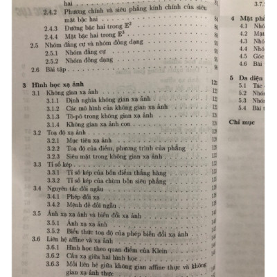 Sách - Giáo trình Hình học tuyến tính