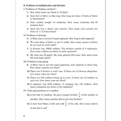 Sách - Toán Đố Lớp 5 - Word Problems Of Primary Maths 5 - Dùng Chung Cho Các Bộ SGK Hiện Hành - Hồng Ân