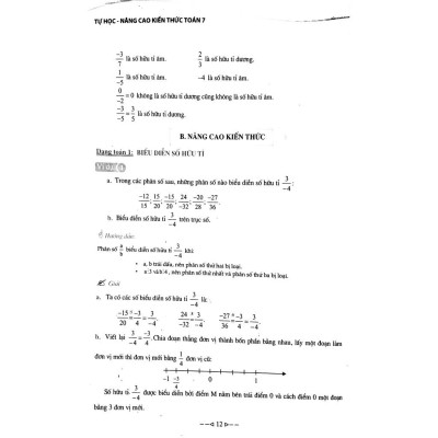 Tự Học - Nâng Cao Kiến Thức Toán 7 - Bản Quyền
