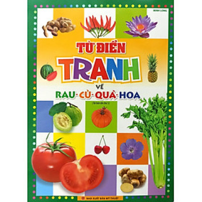 Từ điển tranh về Rau-Củ-Quả-Hoa (ML)