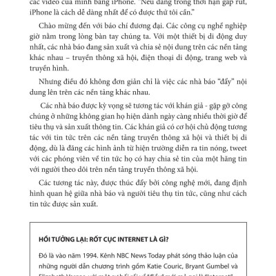 Sách - Báo Chí Trên Thiết Bị Di Động Và Nền Tảng Truyền Thông Xã Hội