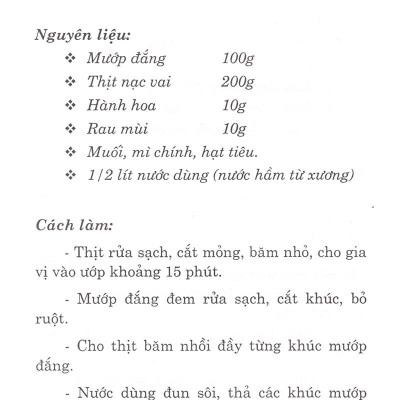 Các Món Canh Ngon (Tái Bản)