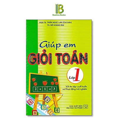 Sách - Giúp Em Giỏi Toán Lớp 1 - Vở Ôn Tập Cuối Tuần - Dùng Chung Cho Các Bộ SGK Hiện Hành - Hồng Ân