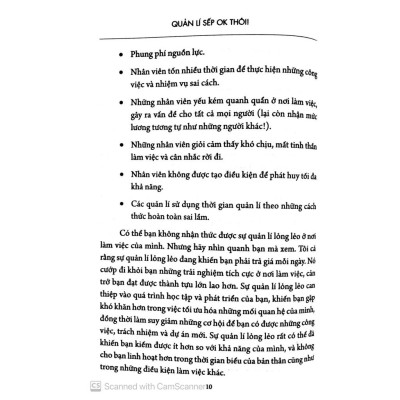 Sách: Quản Lí Sếp OK Thôi
