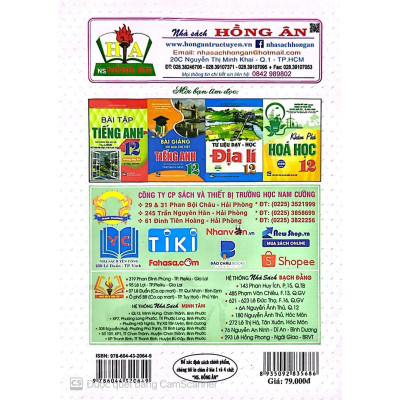 Sách - Bộ Đề Trắc Nghiệm Lịch Sử Lớp 12 - Luyện Thi THPT - Hồng Ân