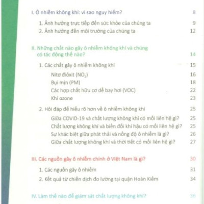 Sách - Ô nhiễm không khí: Cần làm gì để bảo vệ mình? (Nhã Nam HCM)