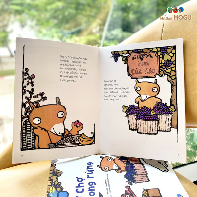 Truyện Ehon bé 3-4-5 tuổi - Mở chợ trong rừng