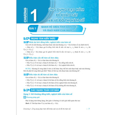 Sách - Cẩm Nang Ôn Luyện Thi THPT, Đại Học Môn Toán - Giải Tích - Biên soạn theo chương trình GDPT mới - ndbooks