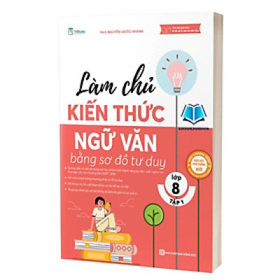 Làm Chủ Kiến Thức Ngữ Văn Bằng Sơ Đồ Tư Duy Lớp 8 - Tập 1 - Bản Quyền